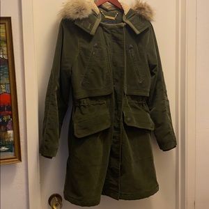 Marc by Marc Jacobs Rainbow Corded Twill Coat